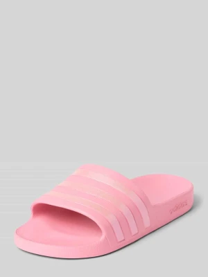 Klapki kąpielowe z tłoczonym logo Model 'ADILETTE AQUA' Adidas Mocnoróżowy