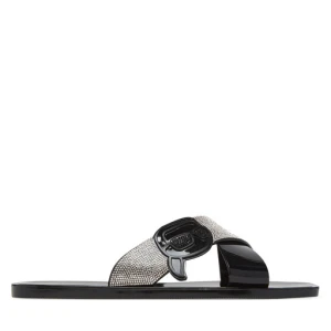 Klapki KARL LAGERFELD Jelly KL80004S Czarny