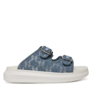 Klapki KARL LAGERFELD Kapri Slide KL62505A Niebieski