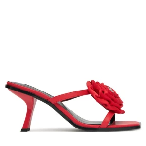 Klapki KARL LAGERFELD Karmel KL33624 Czerwony