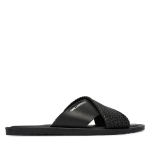 Klapki KARL LAGERFELD Kastor IV KL70214C Czarny