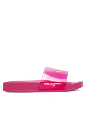 Klapki Karl Lagerfeld Kids Z30369 M Różowy