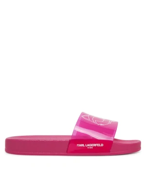 Klapki Karl Lagerfeld Kids Z30369 S Różowy