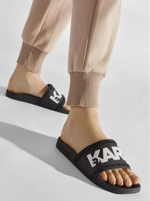 Klapki KARL LAGERFELD KL80904 Czarny