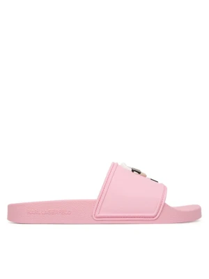Klapki KARL LAGERFELD KL80905C Różowy