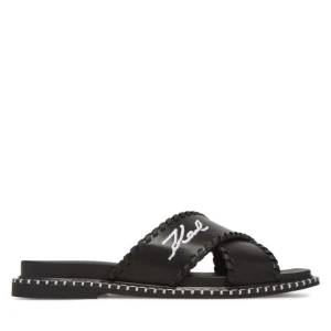 Klapki KARL LAGERFELD Kleo KL81372 Czarny