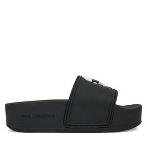 Klapki KARL LAGERFELD Kondo Maxi KL80805A Czarny