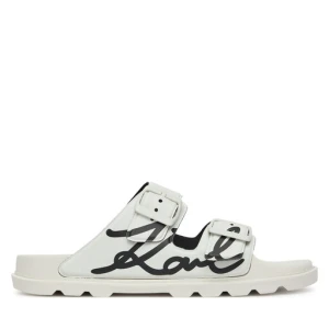 Klapki KARL LAGERFELD Kondo Tred KL80972 Biały