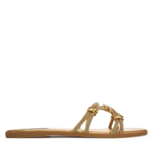 Klapki KARL LAGERFELD Olympia II KL87406 Złoty