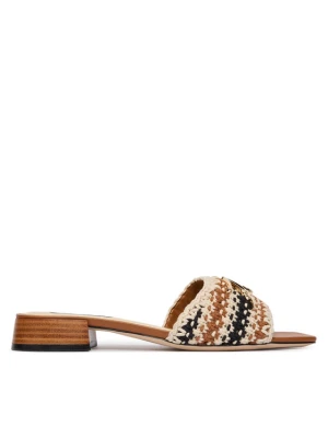 Klapki KARL LAGERFELD Petalo II KL80701C Écru Kremowy