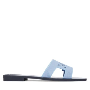 Klapki KARL LAGERFELD Skoot III KL80407C Niebieski