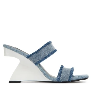 Klapki KARL LAGERFELD Waverly KL34611D Niebieski