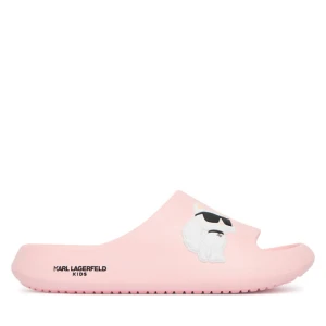 Klapki KARL LAGERFELD Z31172 S Różowy