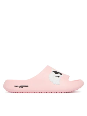 Klapki KARL LAGERFELD Z31172 S Różowy
