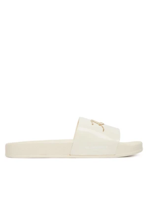 Klapki KARL LAGERFELD Z31174 S Biały
