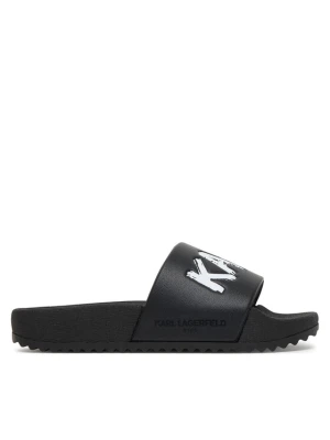 Klapki KARL LAGERFELD Z31178 M Czarny