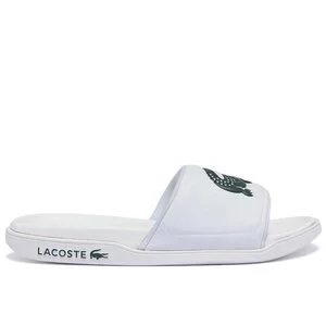 Klapki Lacoste Croco Dualist 743CMA0020-1R5 - białe