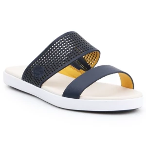 Klapki Lacoste Natoy Slide 7-31CAW0133326 niebieskie