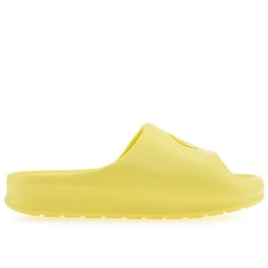 Klapki Lacoste Serve Slide 745CFA0005-AA5 - żółte