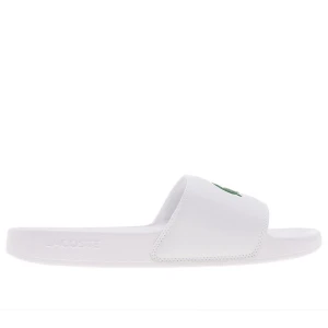 Klapki Lacoste Serve Sliders 749CMA0041-082 - białe