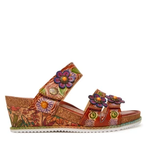 Klapki Laura Vita Bonito 19 Bordowy