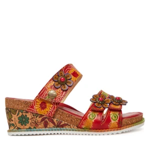 Klapki Laura Vita Bonito 19 Czerwony