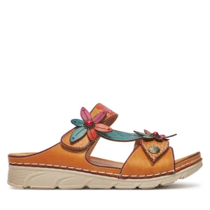 Klapki Laura Vita Dorry 19 Pomarańczowy