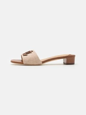 Klapki płaskie Lauren Ralph Lauren