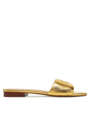 Klapki LAUREN RALPH LAUREN 802970531002 Złoty