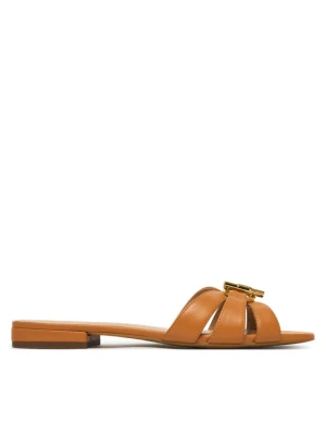 Klapki LAUREN RALPH LAUREN 802982875006 Brązowy