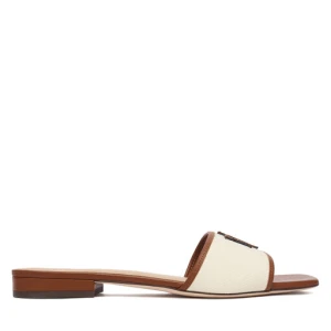 Klapki LAUREN RALPH LAUREN 802P04395003 Écru