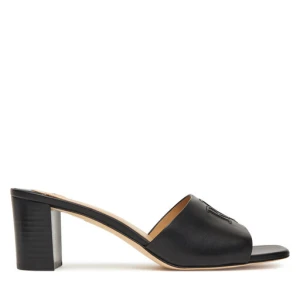 Klapki LAUREN RALPH LAUREN Everley Block-Heel 802974364001 Czarny