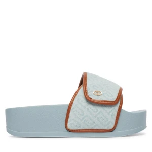 Klapki Liu Jo Mykonos 04 BA6079 TX523 Błękitny