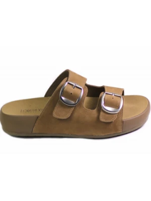 KLAPKI LORETTA VITALE - W5352 CAMEL
