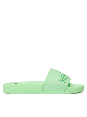 Klapki LOVE MOSCHINO JA28052G1II15802 Zielony