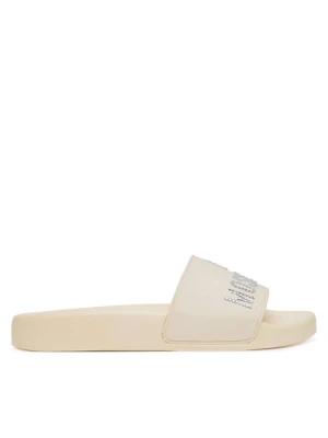 Klapki LOVE MOSCHINO JA28122G0MI13110 Écru Kremowy