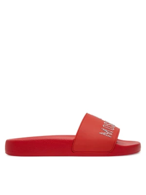 Klapki LOVE MOSCHINO JA28122G1MI13500 Czerwony
