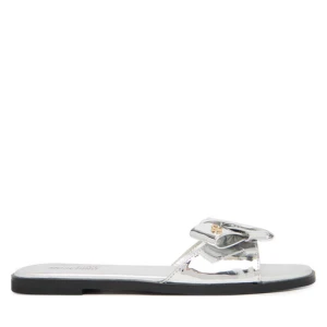 Klapki LOVE MOSCHINO JA28142G0OJE090B Srebrny