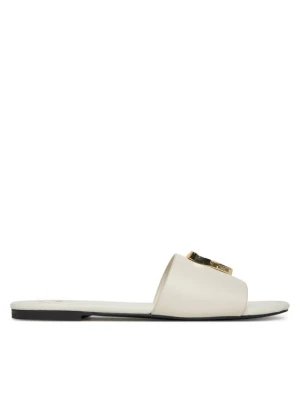 Klapki LOVE MOSCHINO JA28161G0MIA0102 Écru Kremowy