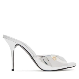 Klapki LOVE MOSCHINO JA28209G0OJE090B Srebrny
