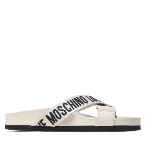 Klapki LOVE MOSCHINO JA28263G0IIX110A Écru