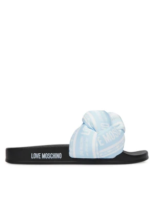 Klapki LOVE MOSCHINO JA28312G0OIW370A Niebieski jasny