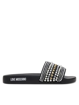 Klapki LOVE MOSCHINO JA28352G0MJAA000 Czarny