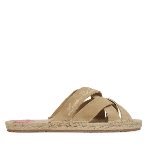 Klapki LOVE MOSCHINO JA28362G0MIG0104 Beżowy