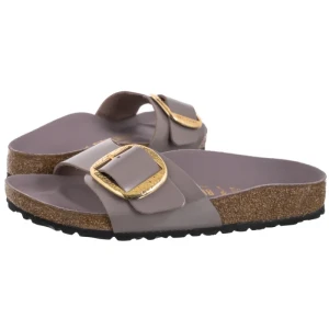 Klapki Madrid Big Buckle High-Shine Faded Purple 1029843 (BK238-f) Birkenstock