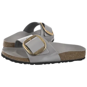 Klapki Madrid Big Buckle High-Shine Stone Coin 1029534 (BK238-e) Birkenstock