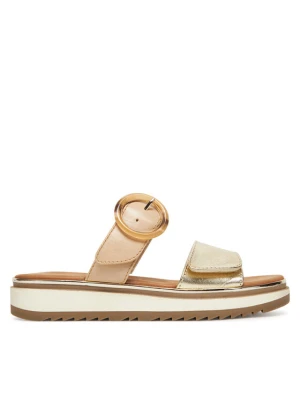 Klapki Marco Tozzi 2-27500-44 Złoty