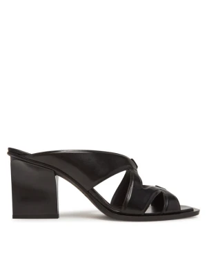 Klapki Max Mara Doublewedge 2514521112600 Czarny