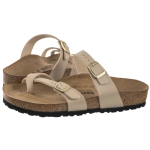Klapki Mayari Nubuck Sandcastle 1029811 (BK83-c) Birkenstock
