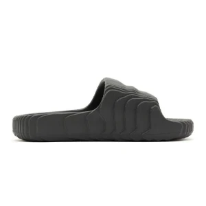 Klapki męskie adidas Adilette 22 Grey Five lifestylowe modne na lato czarne (HP6522) szare